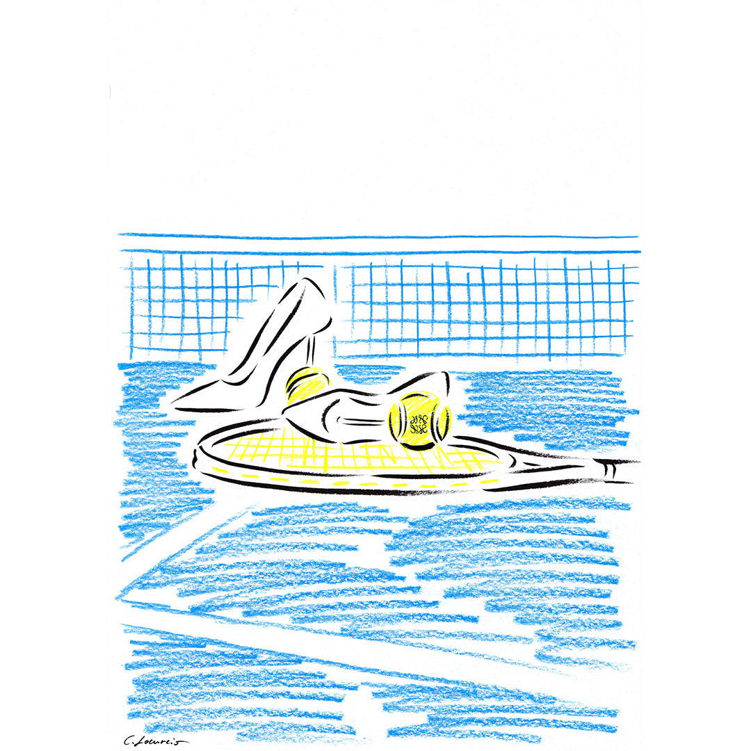 Australian Open '25 Special Edition "Challengers" - Fine Art Print