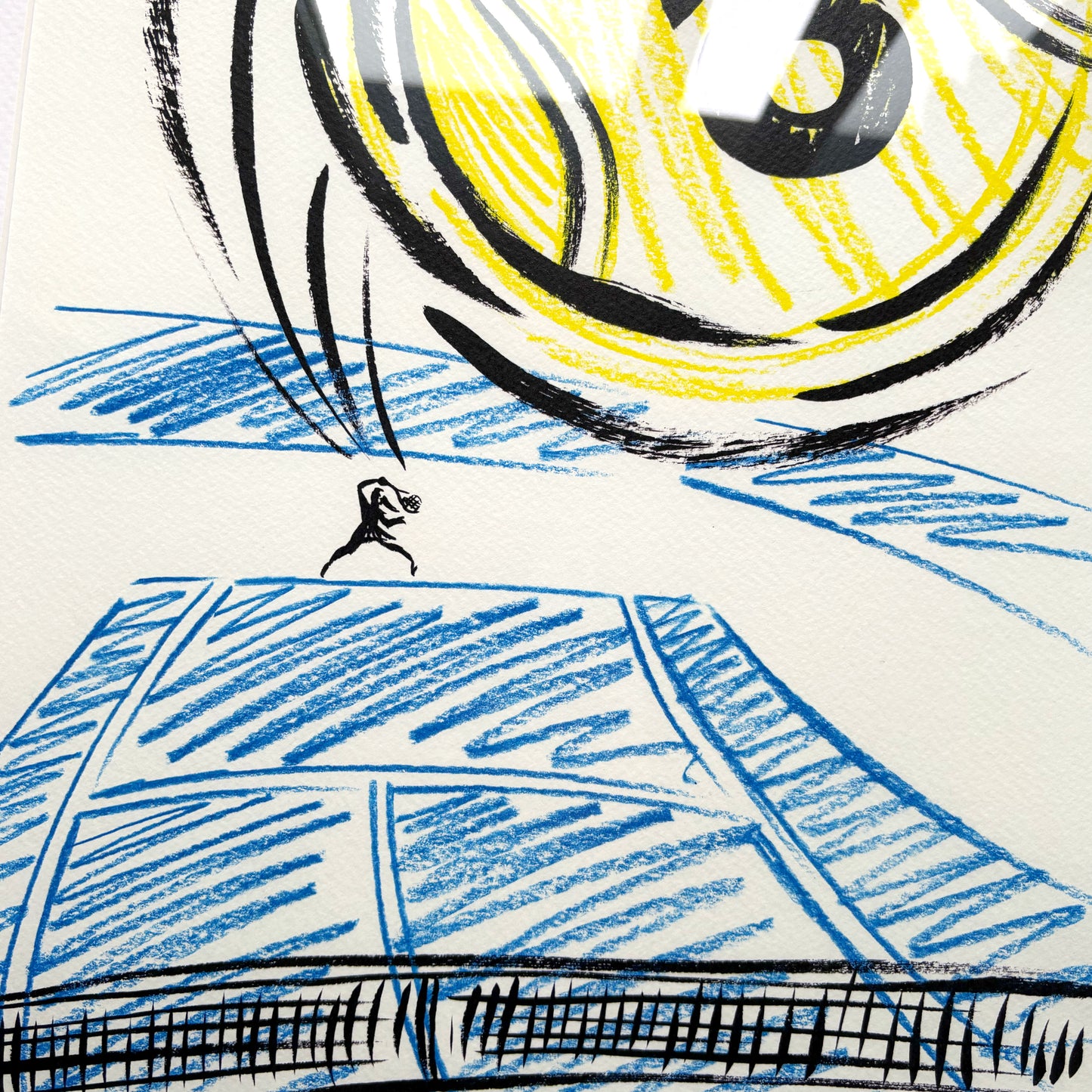 Australian Open '25 Special Edition - "Topspin" Fine Art Print