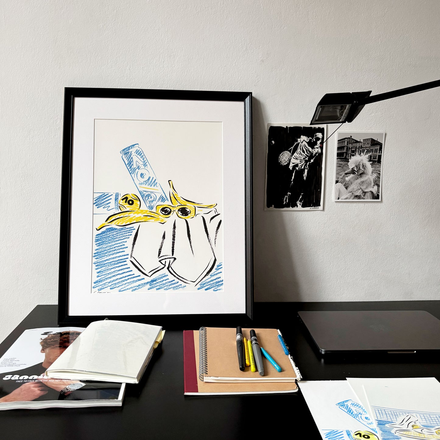 Australian Open '25 Special Edition "Changeover" - Fine Art Print